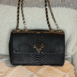 Taxidermy Python JW Crossbody Handbag